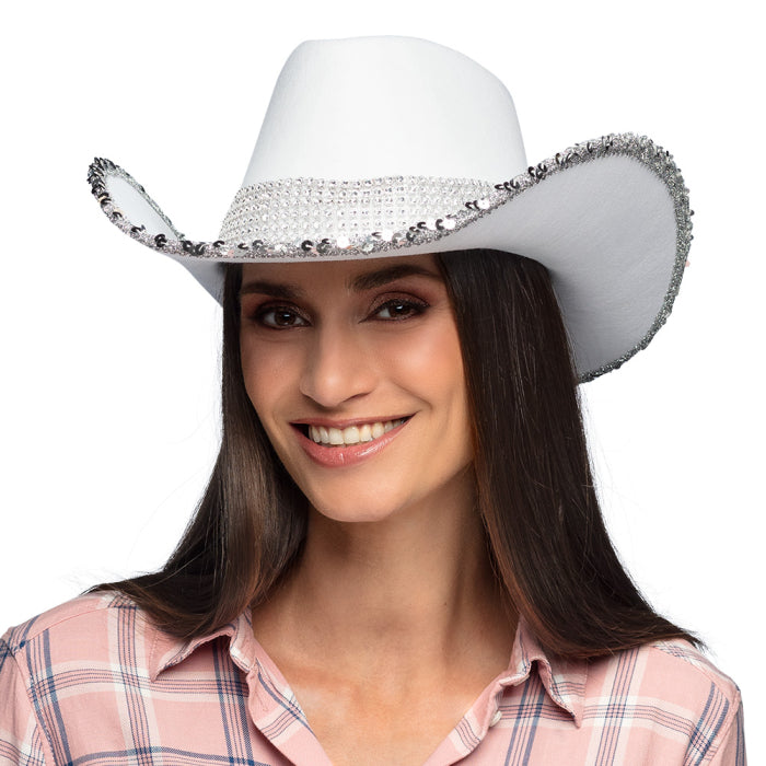 Cowboy Hattu Bling, Valkoinen