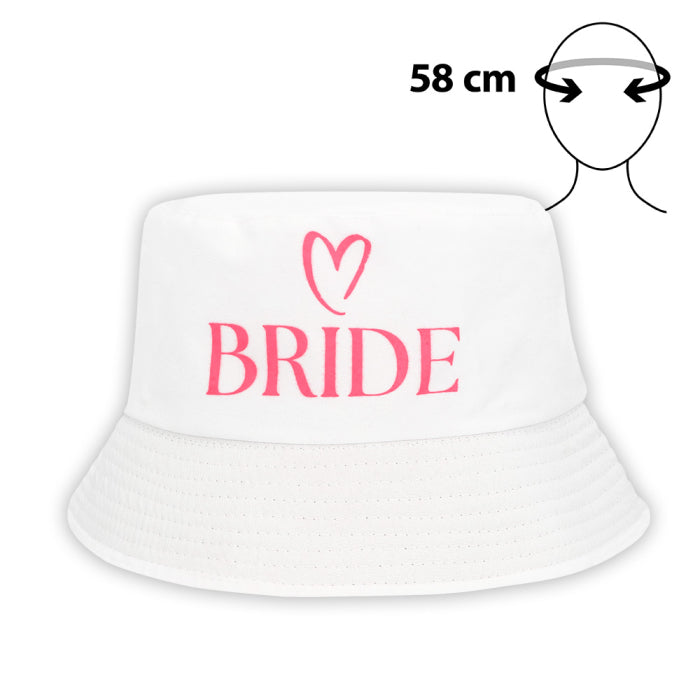 Bucket Hat "Bride"