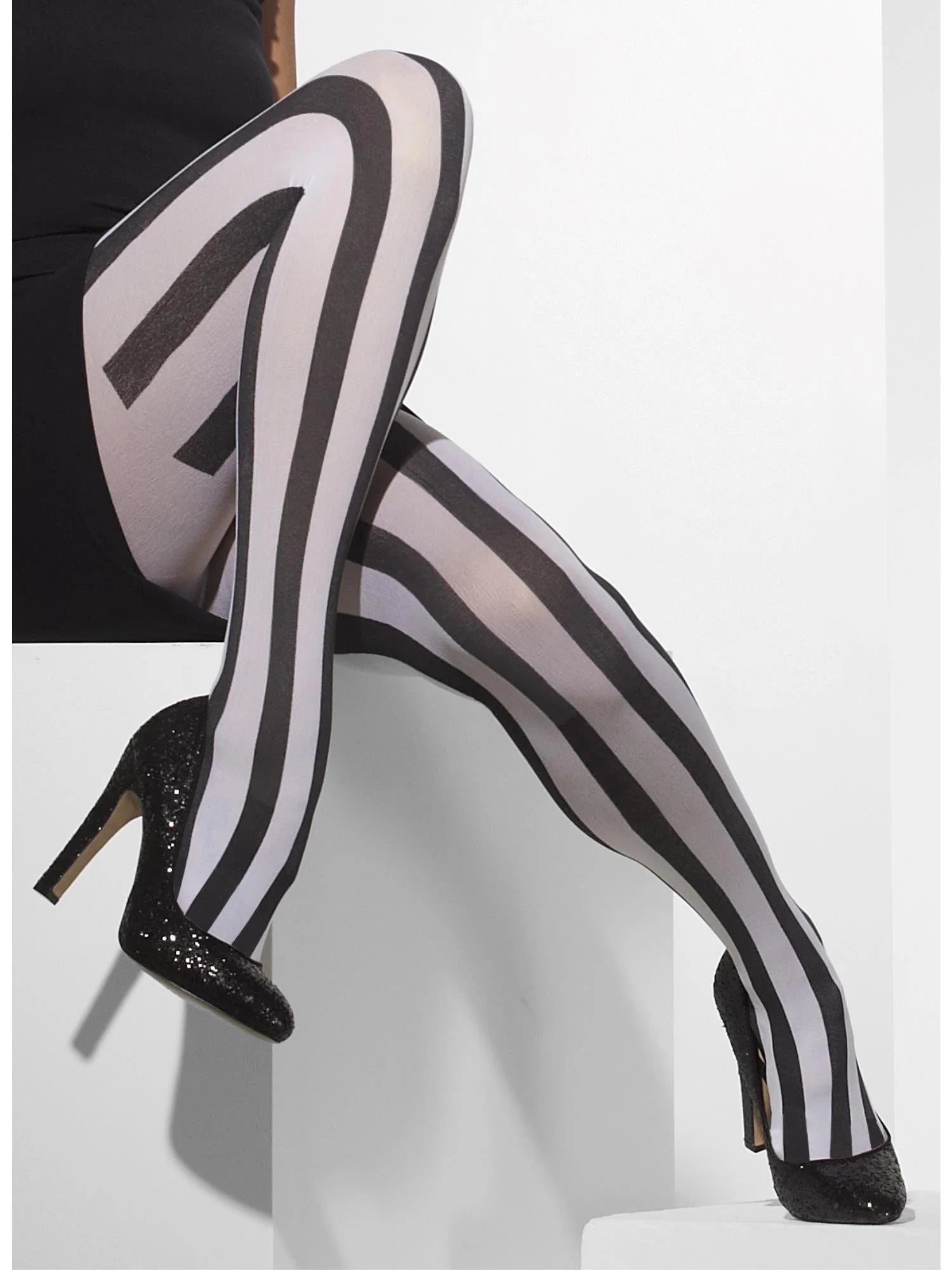 Opaque Tights, Musta/Valkoinen