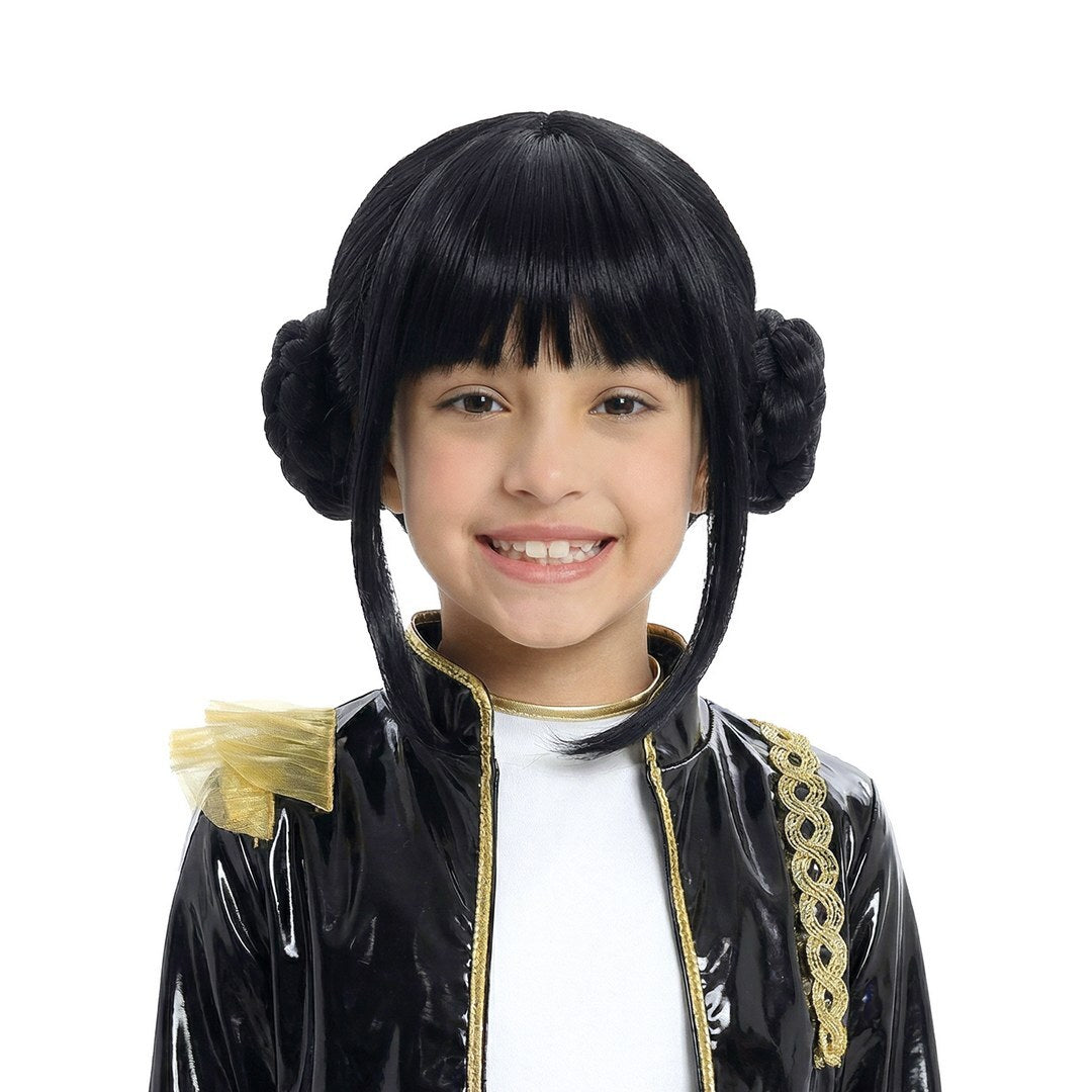 Lasten K-POP Peruukki, Musta