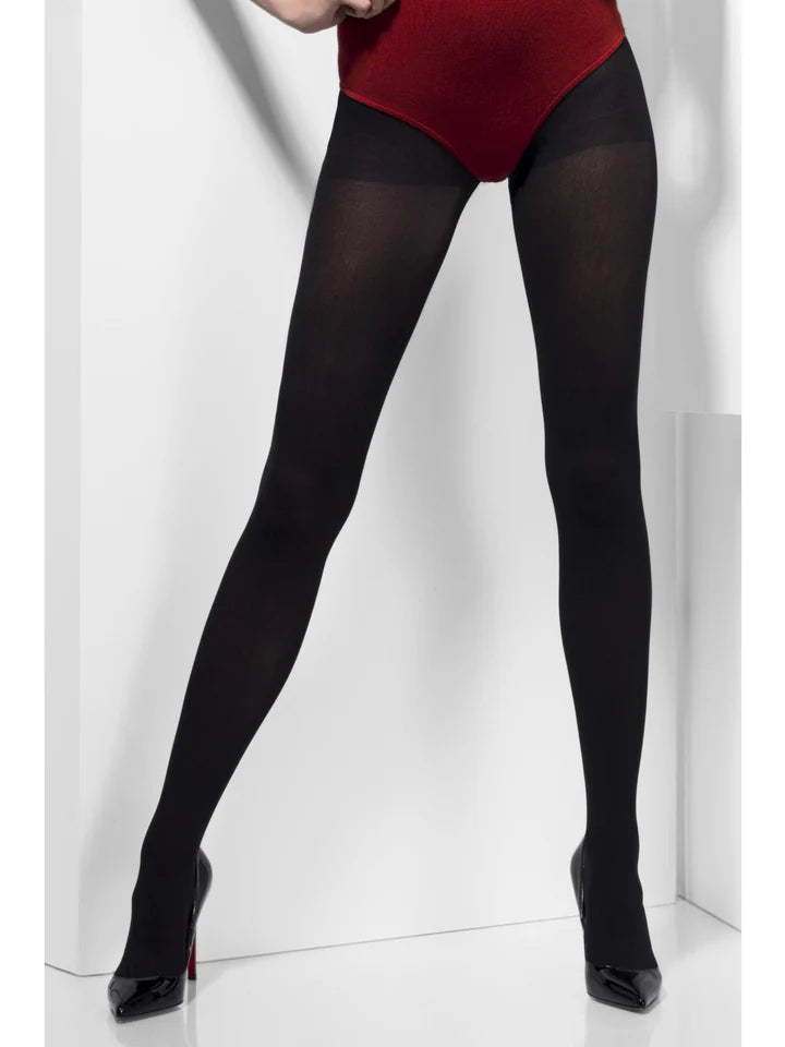 Opaque tights, musta