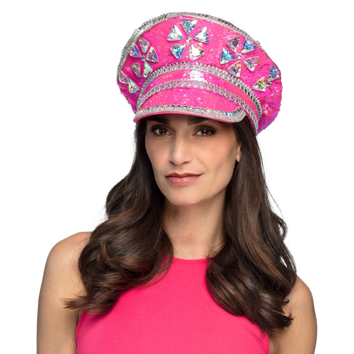 Hattu Kimalteleva Pinkki