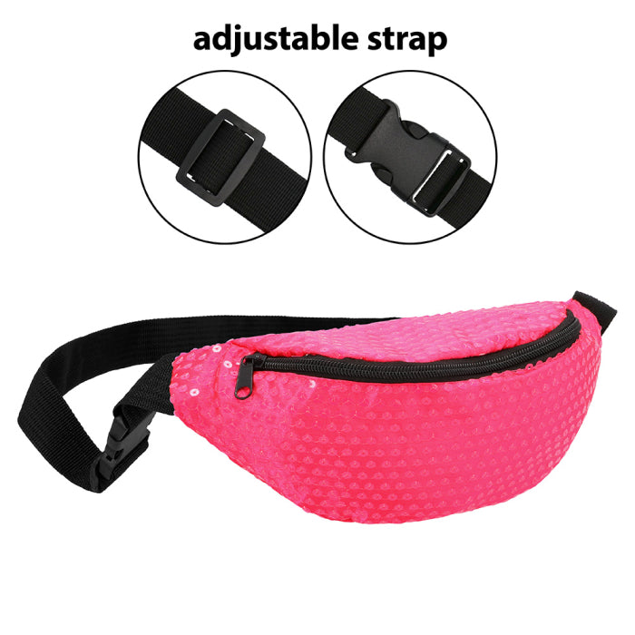 Vyölaukku Neon pinkki