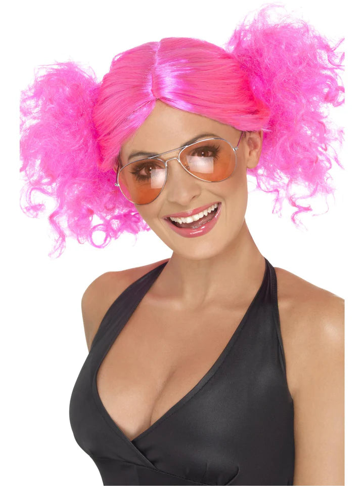 80-luvun Peruukki Saparoilla, Neon Pinkki