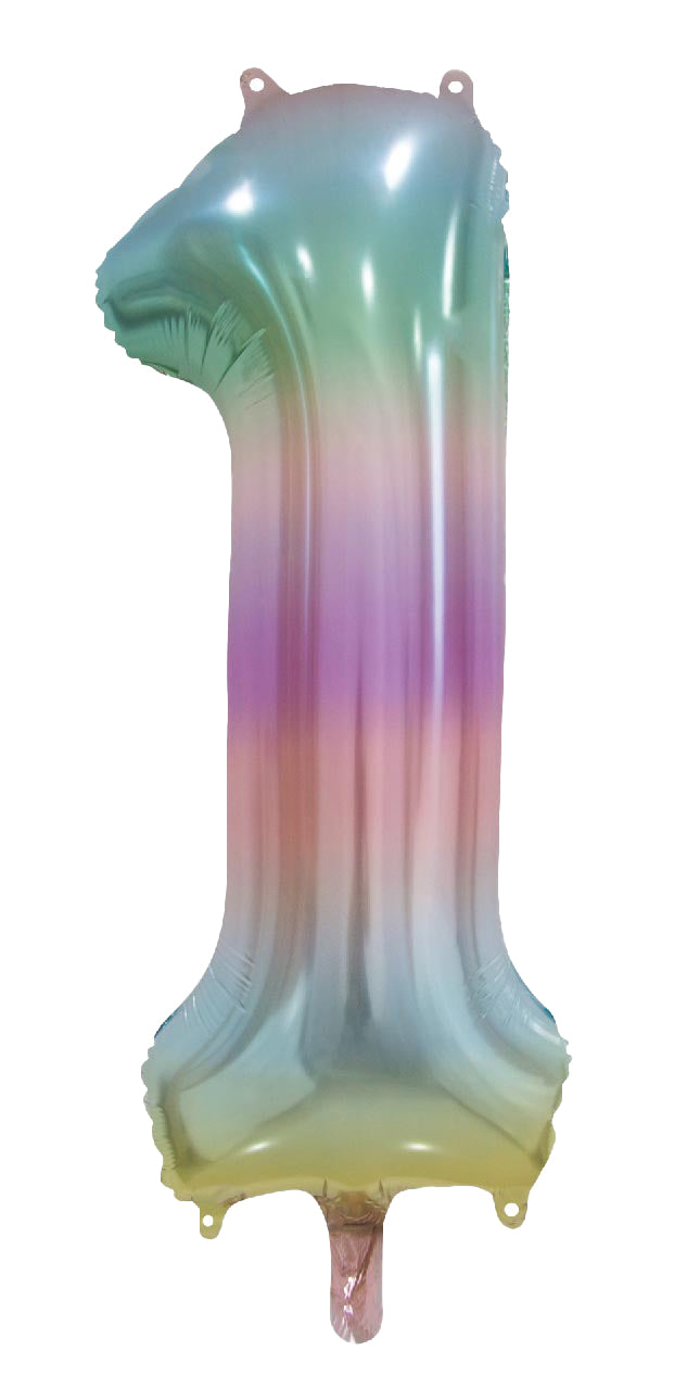Folionumeropallo Pastelli Sateenkaari 1 86cm