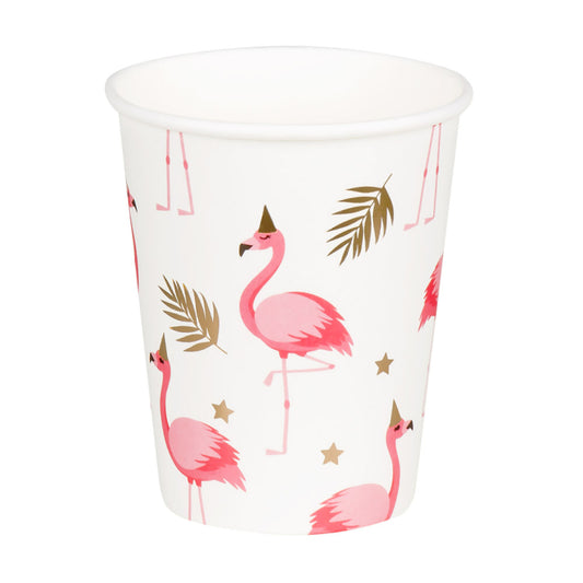 Flamingo-paperimukit, 10 kpl