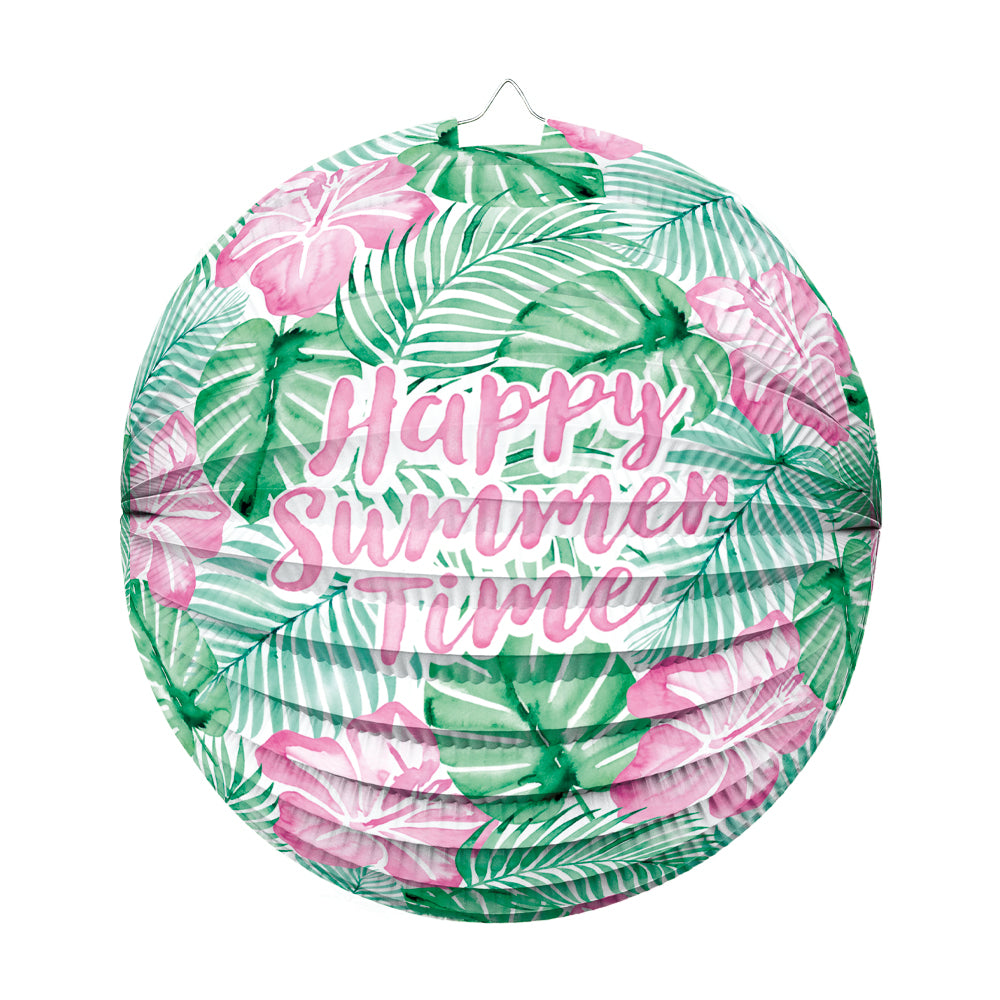Paperilyhty "Happy Summer Time" 25cm