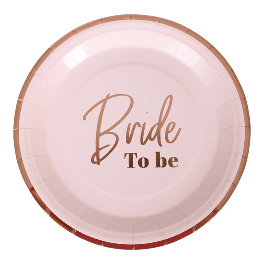 Bride To Be Lautanen (8 kpl 23cm)