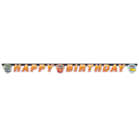 Banneri Autot 3 ''Happy Birthday''