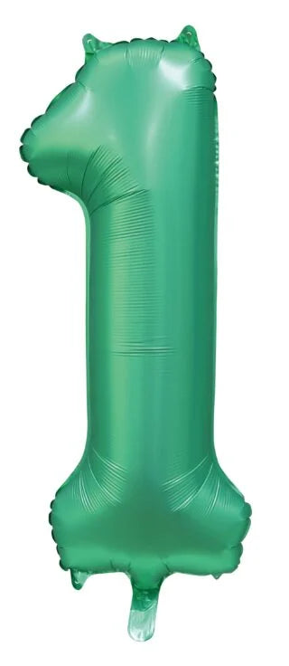 Folionumeropallo Satiini Vihreä 1 86cm