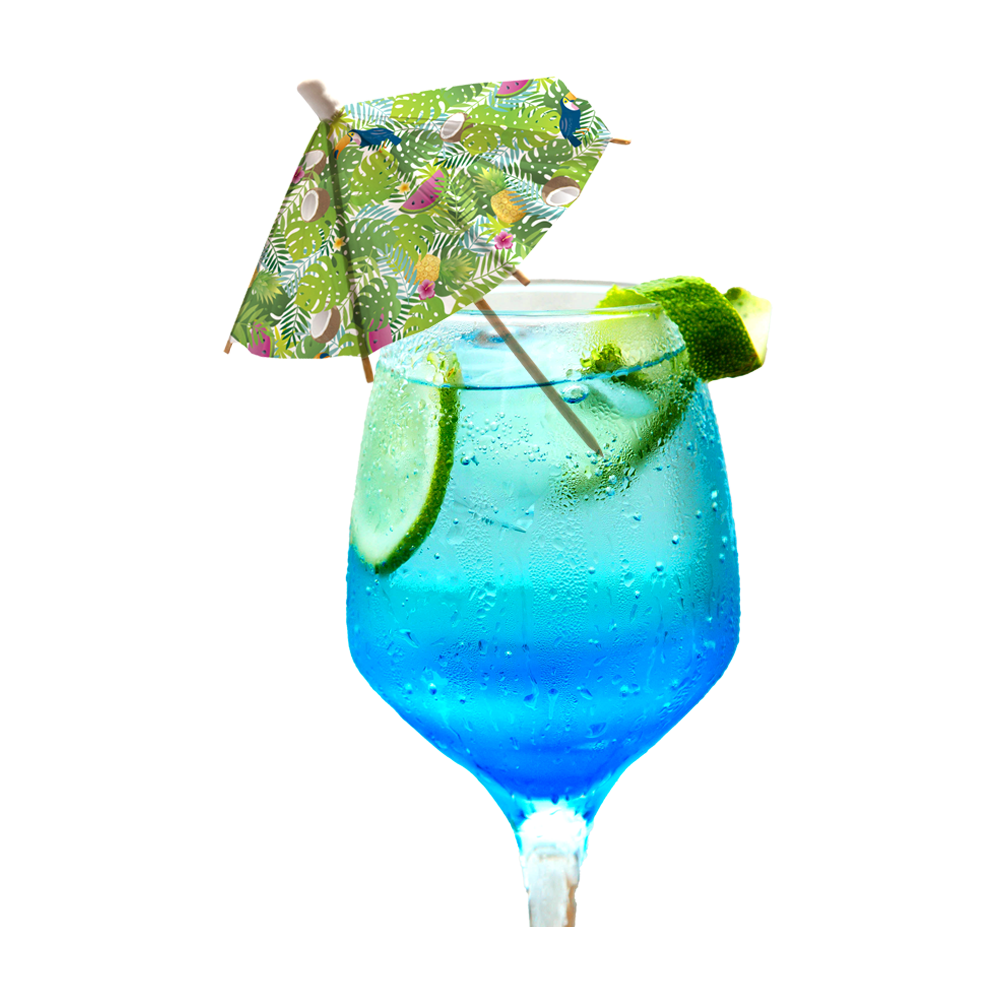 Cocktailtikut Aloha 6kpl