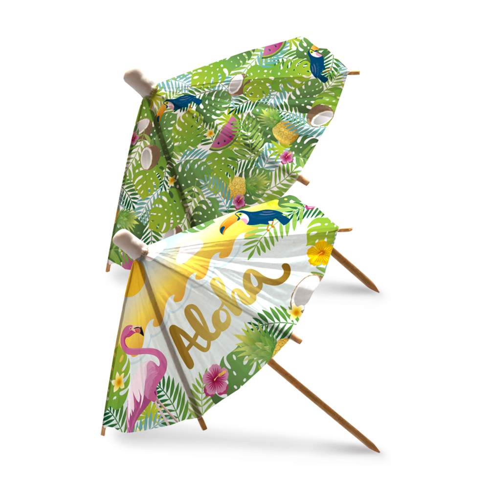 Cocktailtikut Aloha 6kpl