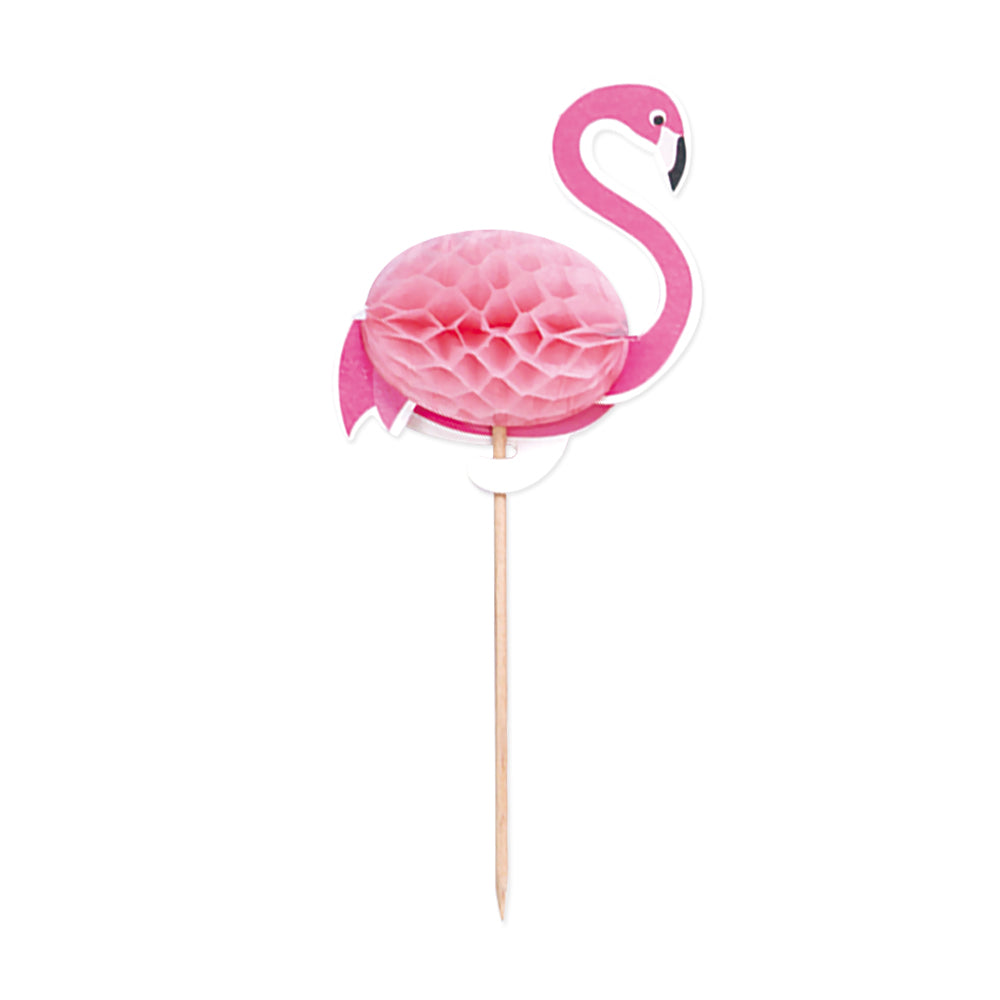 Cocktailtikut Flamingo 10kpl