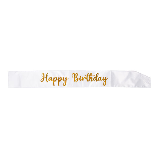 Olkanauha "Happy Birthday"