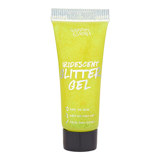 Irisoiva Keltainen Glittergeeli 10ml