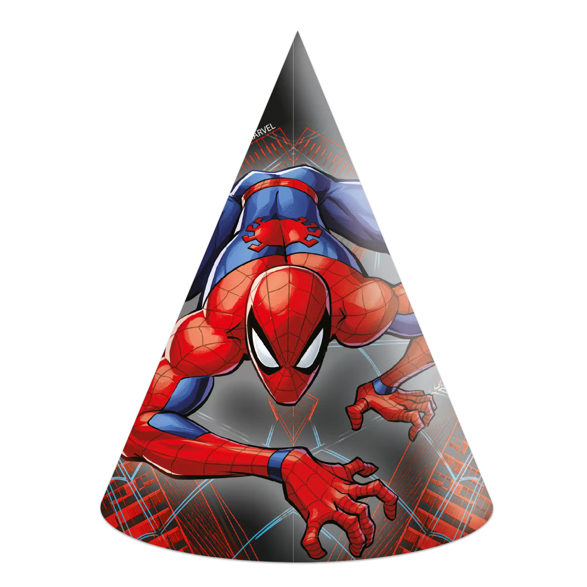 Juhlahatut Spiderman (6kpl)