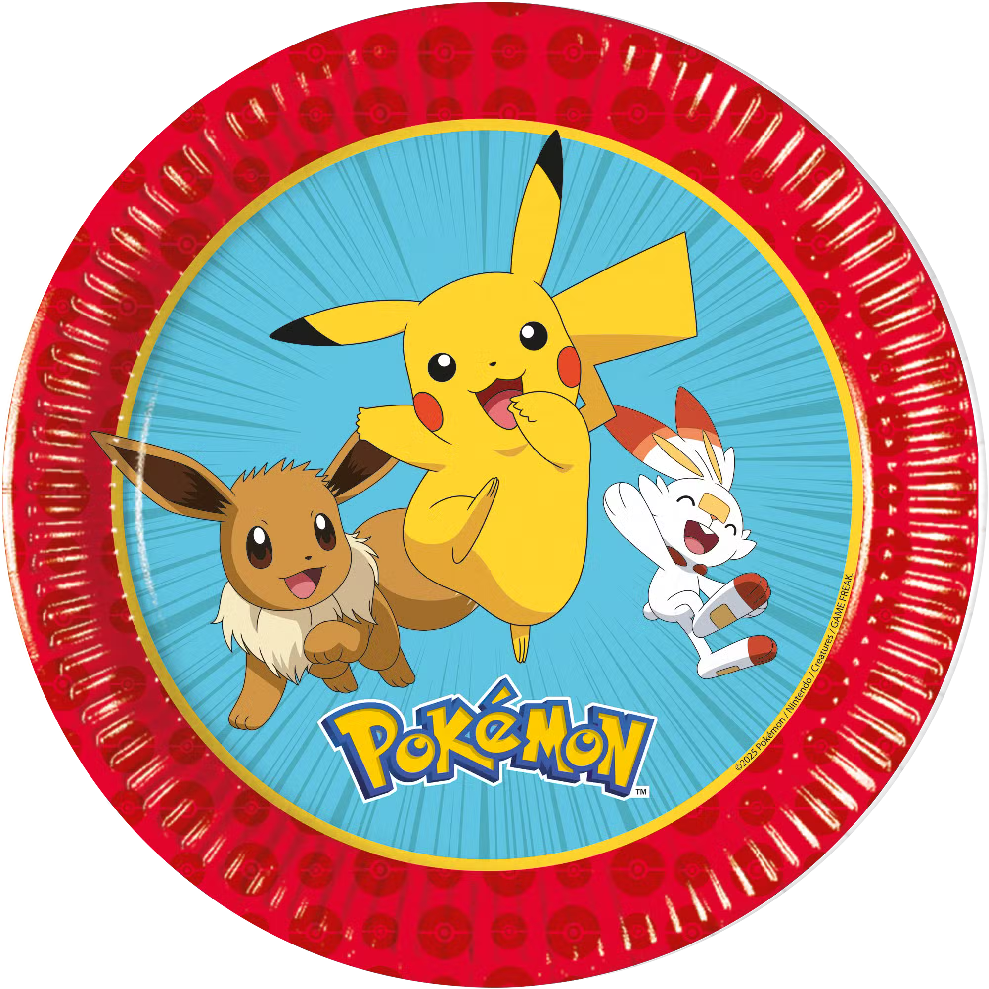 Lautanen Pokemon (20cm 8kpl)