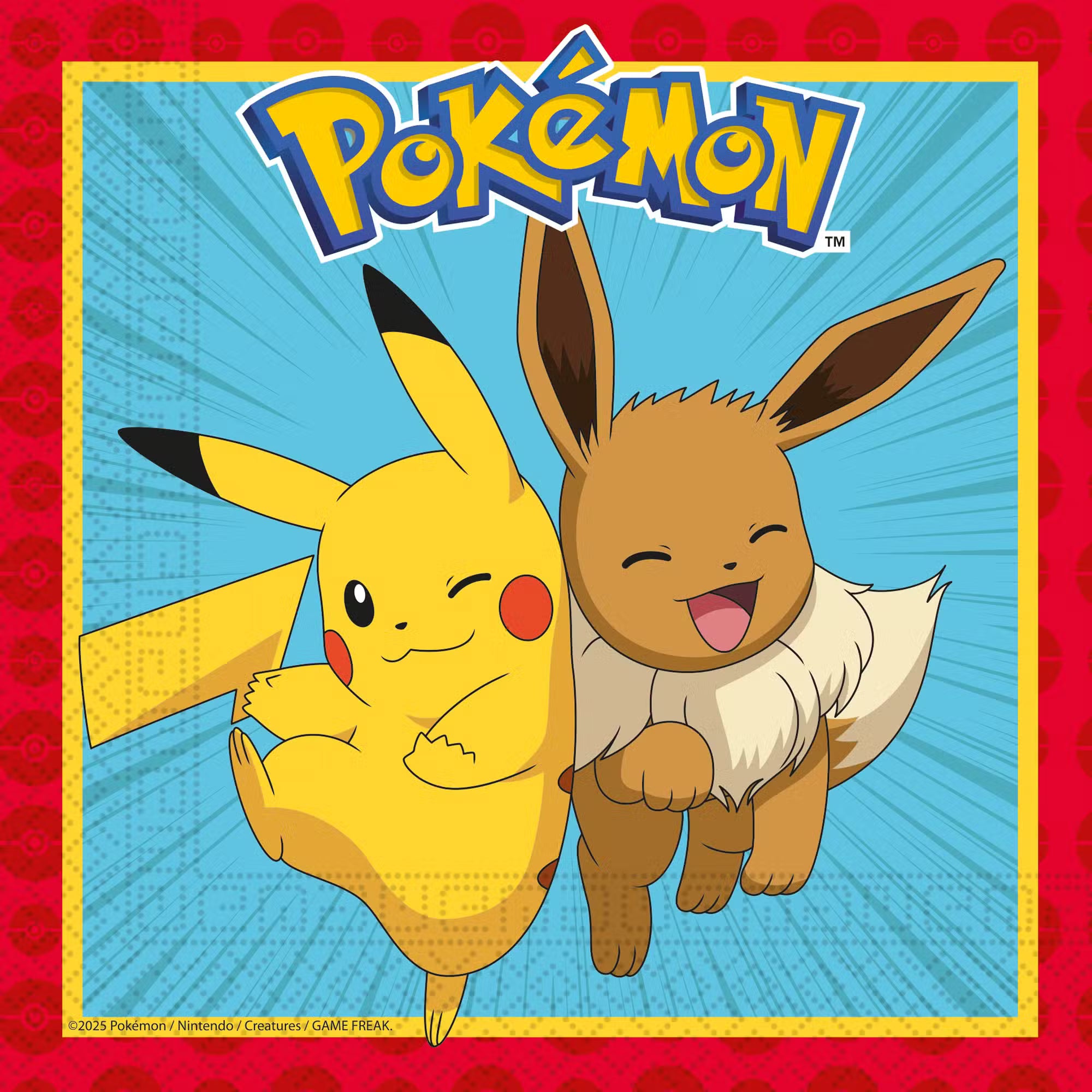 Lautasliina Pokemon (20kpl)
