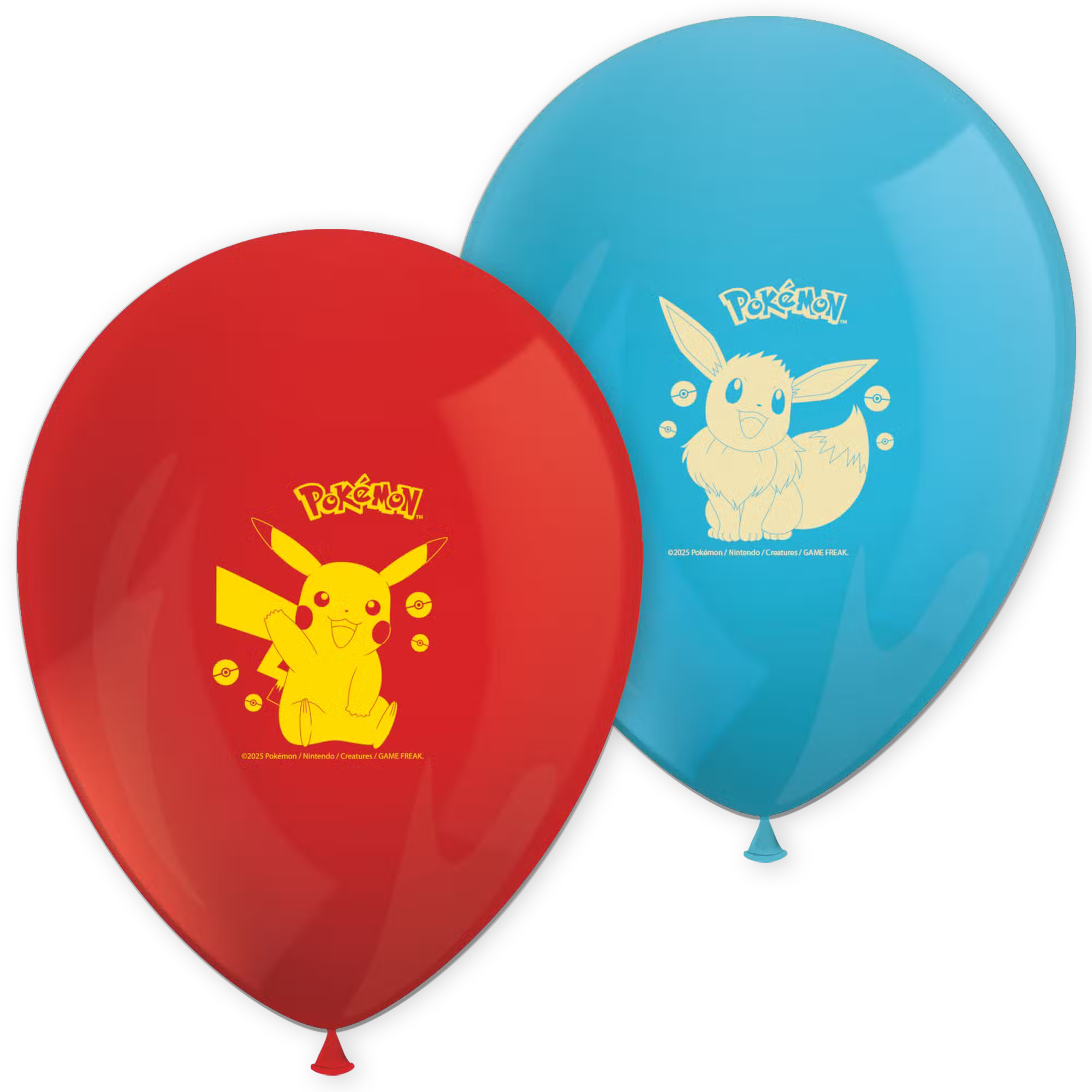 Lateksi ilmapallo Pokemon (8kpl)