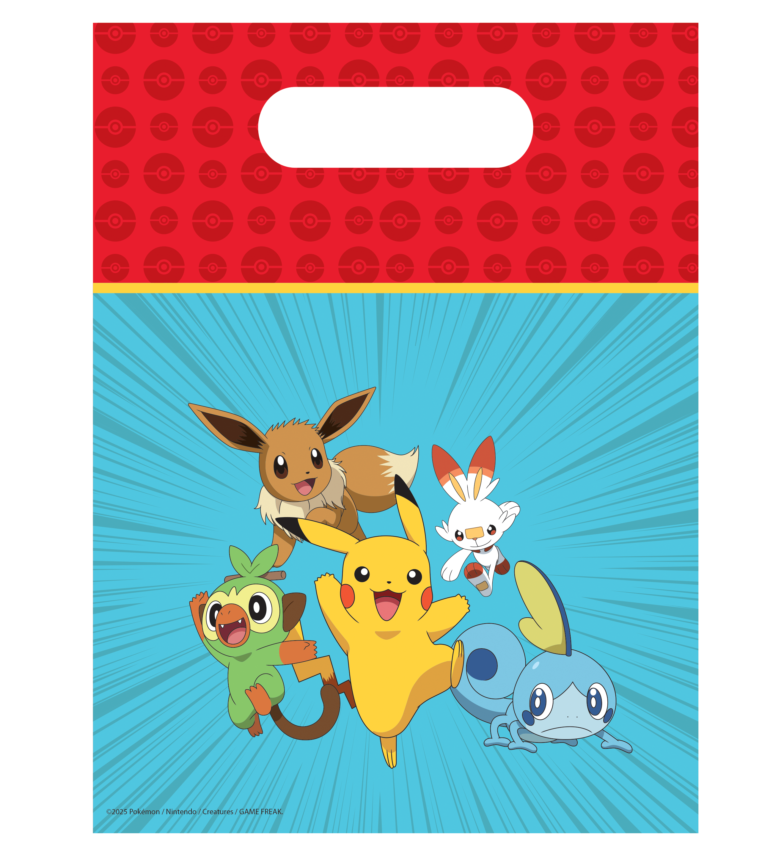 Lahjapussit Pokemon (6kpl)