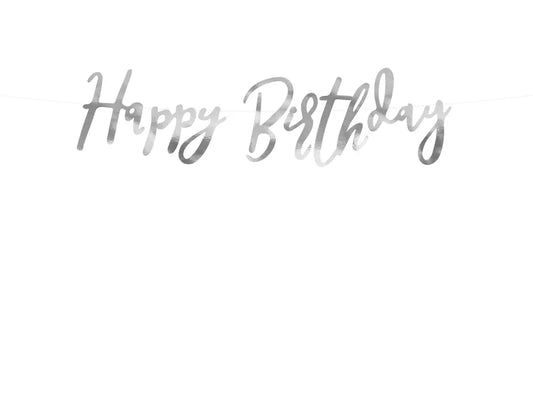 Hopea Banneri ''Happy Birthday'' (16,5x62cm)