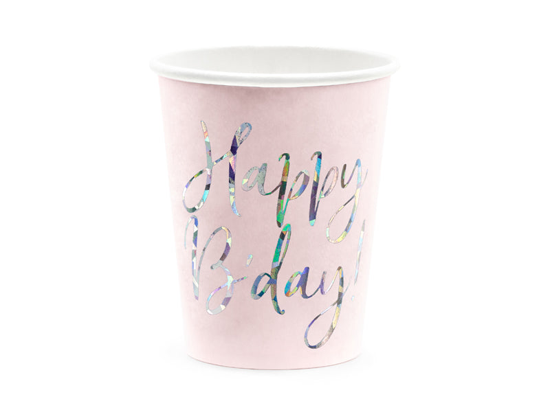 Muki Vaaleanpunainen ''Happy B-Day'' (6kpl 220ml)