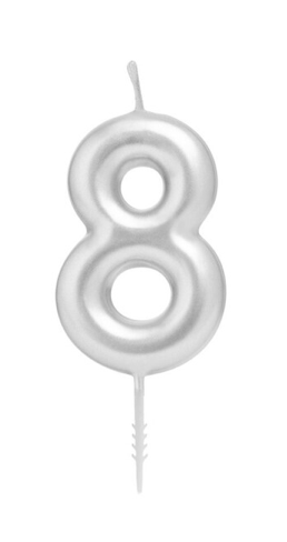 Kynttilä Hopea 8