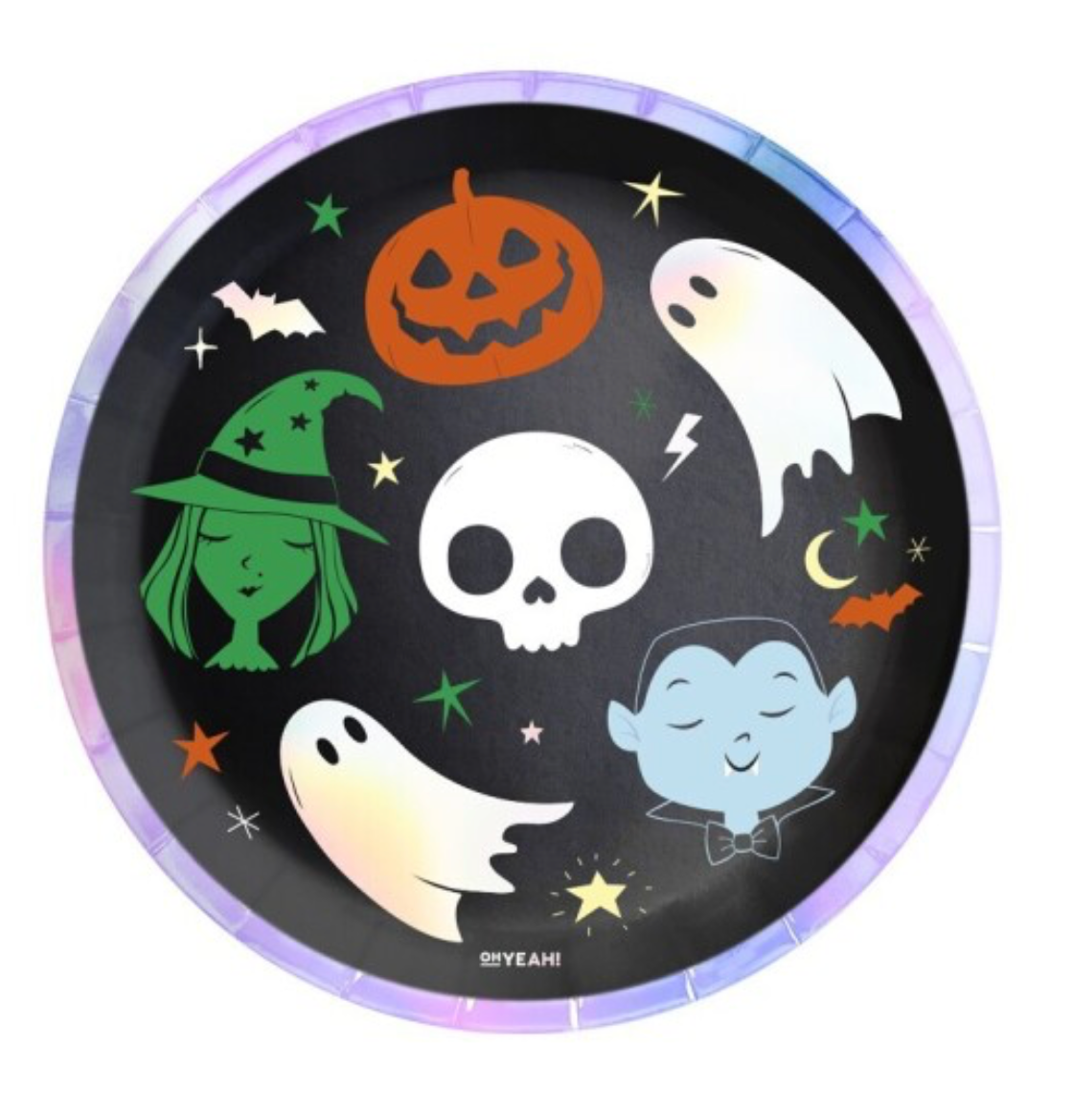 Lautanen Halloween (17cm 8kpl)
