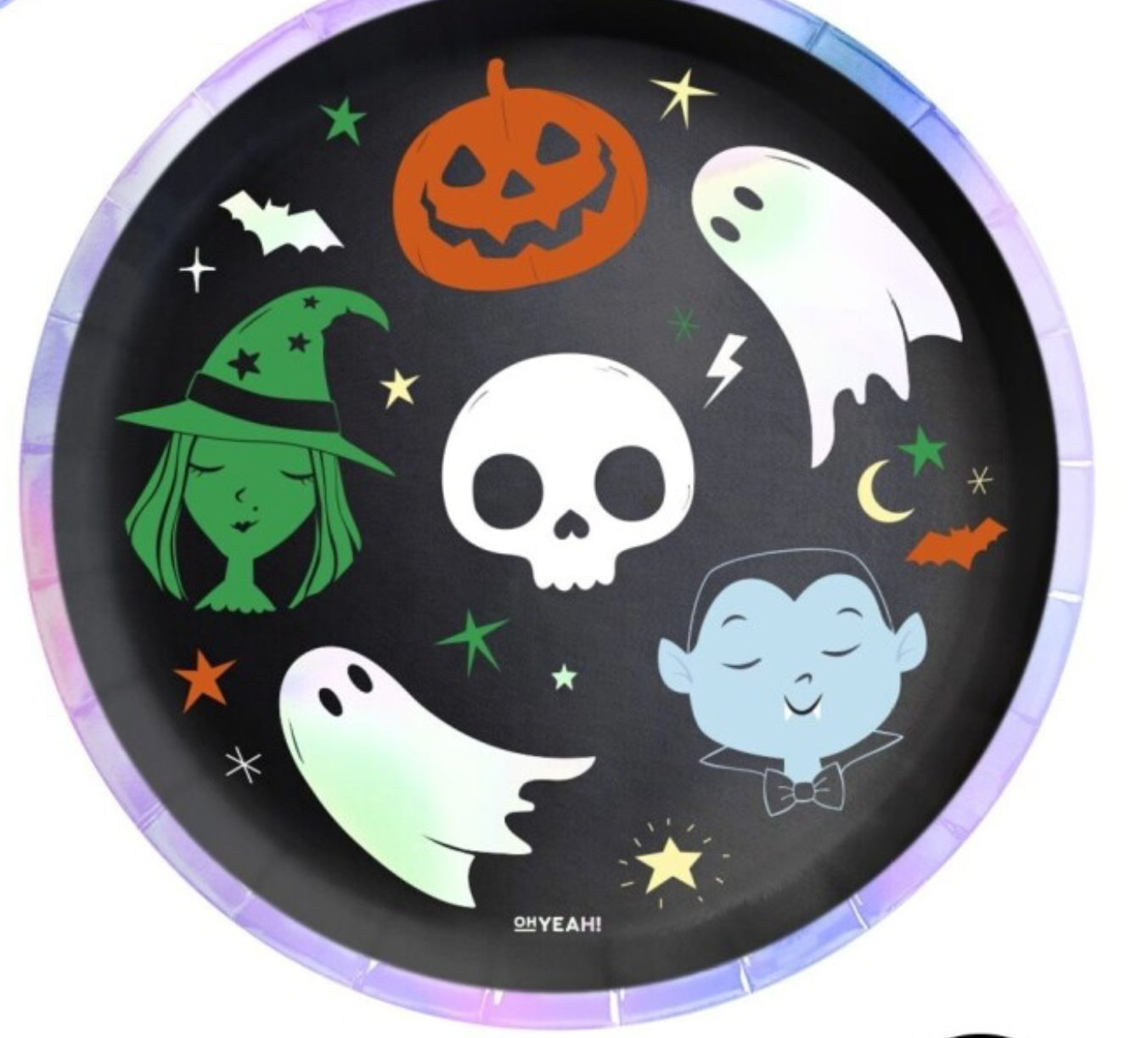 Lautanen Halloween (23cm 6kpl)