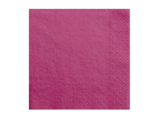 Lautasliina Pinkki (20 kpl) 33cm