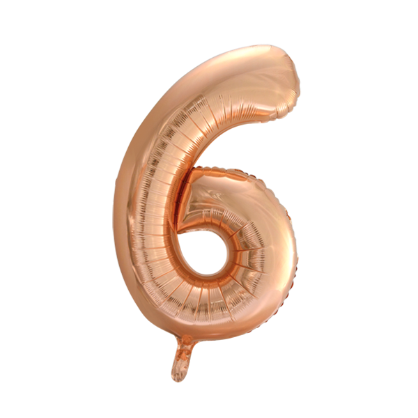 Folionumeropallo Ruusukulta 6 86cm