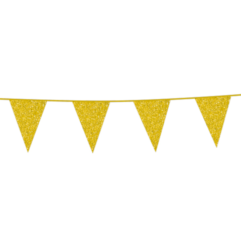 Viirinauha Glitter Kulta 6m