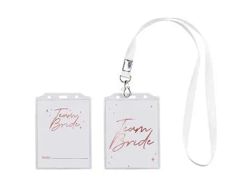 Team Bride ID-kortti