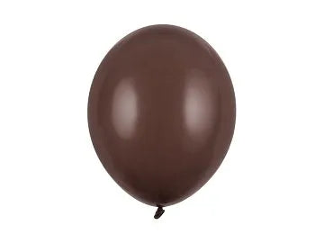 Ilmapallot ruskea, 10 kpl 30cm
