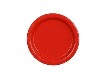 Lautanen Punainen (6kpl 18cm)