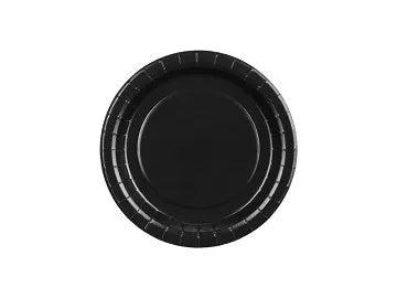 Lautanen Musta (6kpl 18cm)