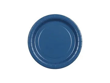 Lautanen Tummansininen (6kpl 18cm)