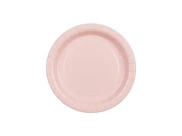 Lautanen Vaaleanpunainen (6kpl 18cm)