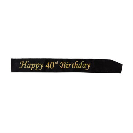 Olkanauha ''Happy 50th Birthday''