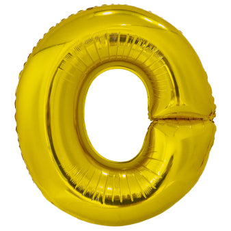 Kirjainfoliopallo Kulta O 86cm