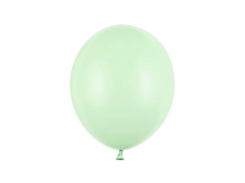 Ilmapallot pastelli pistaasi, 10 kpl 30cm