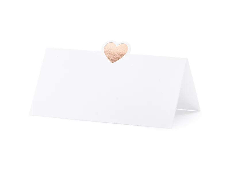 Paikkakortti Ruuuskulta Sydän (10kpl 10x5cm)