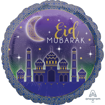 Foliopallo ''Eid Mubarak'' 43cm