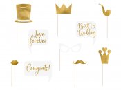 H Photo Booth Kulta (10 kpl)