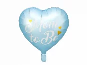 Sydn foliopallo Sininen ''Mom to be'' 35cm