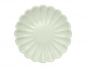 Aaltoreunainen Lautanen Mintunvihre (8kpl) 18cm