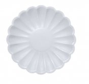 Aaltoreunainen Lautanen Vaaleansininen (8 kpl) 18cm