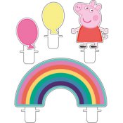 Kynttilt Peppa Pig (4 kpl)