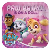 Lautanen Paw Patrol Pinkki (8 kpl 23cm)
