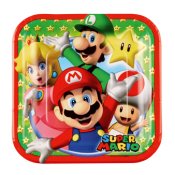 Lautanen Super Mario (8 kpl 18cm)